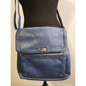 RELIC Evie Blue Crossbody Shoulder Bag Purse Handbag Organizer